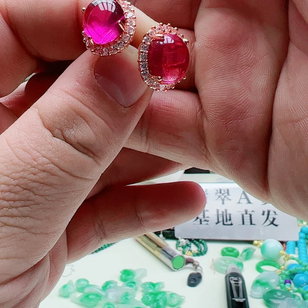 翡翠吊坠(赠链)银S925镶嵌托****鱼