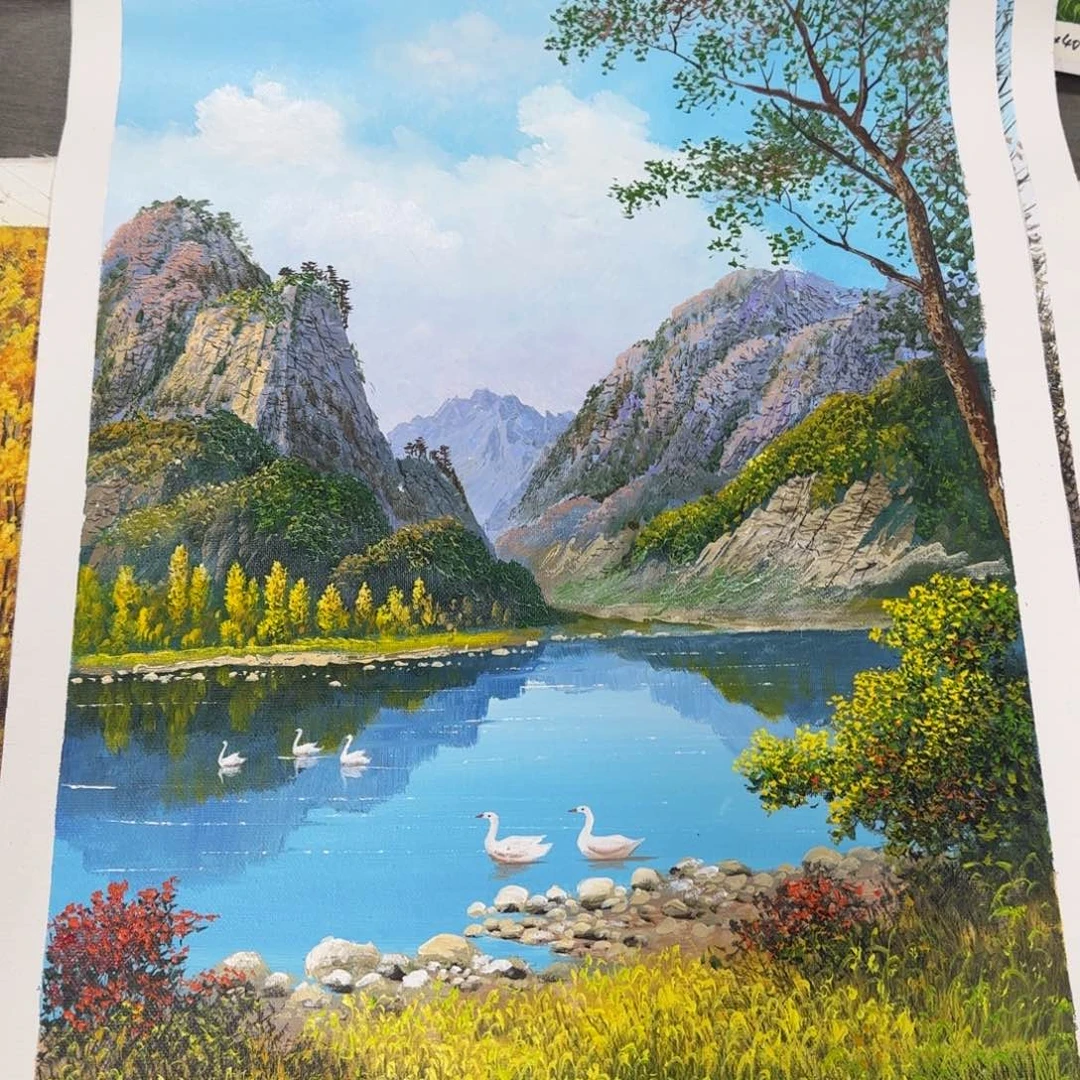 油画你在我心里是个什么