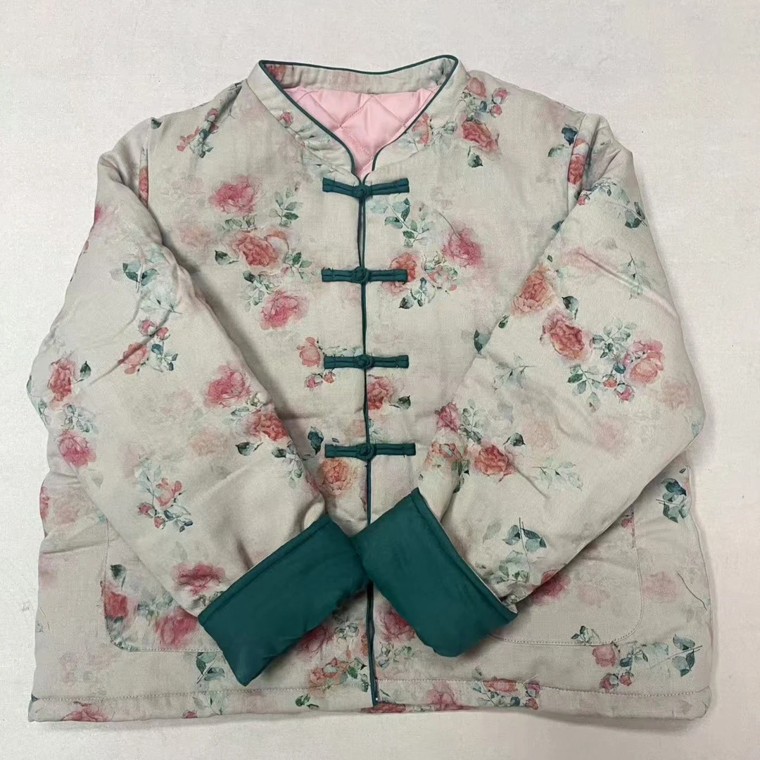 中式新国风棉麻棉衣年底清仓