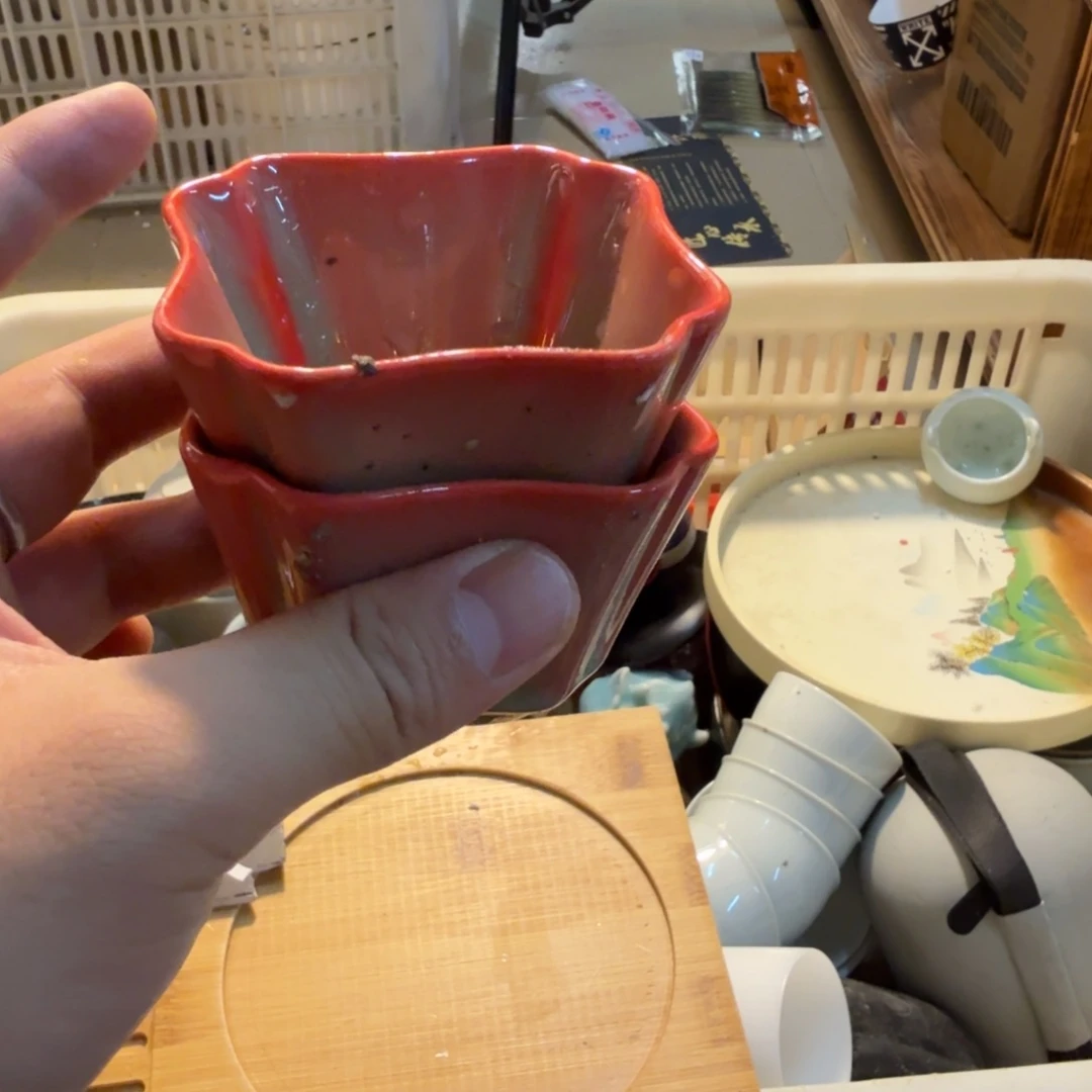 紫砂瑕疵茶具介意勿拍