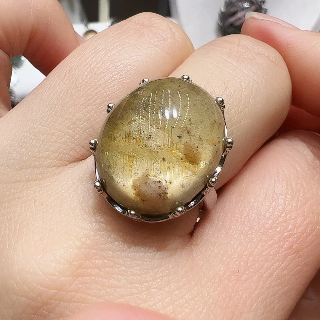 珠宝半成品银S925镶嵌水晶