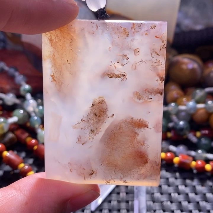 【闪购商品】玛瑙/玉髓颈饰未镶嵌玉***胖