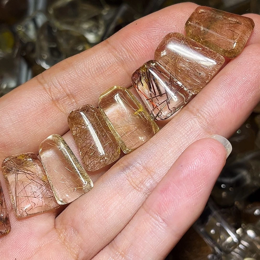 光***资烟晶戒指银S925镶嵌