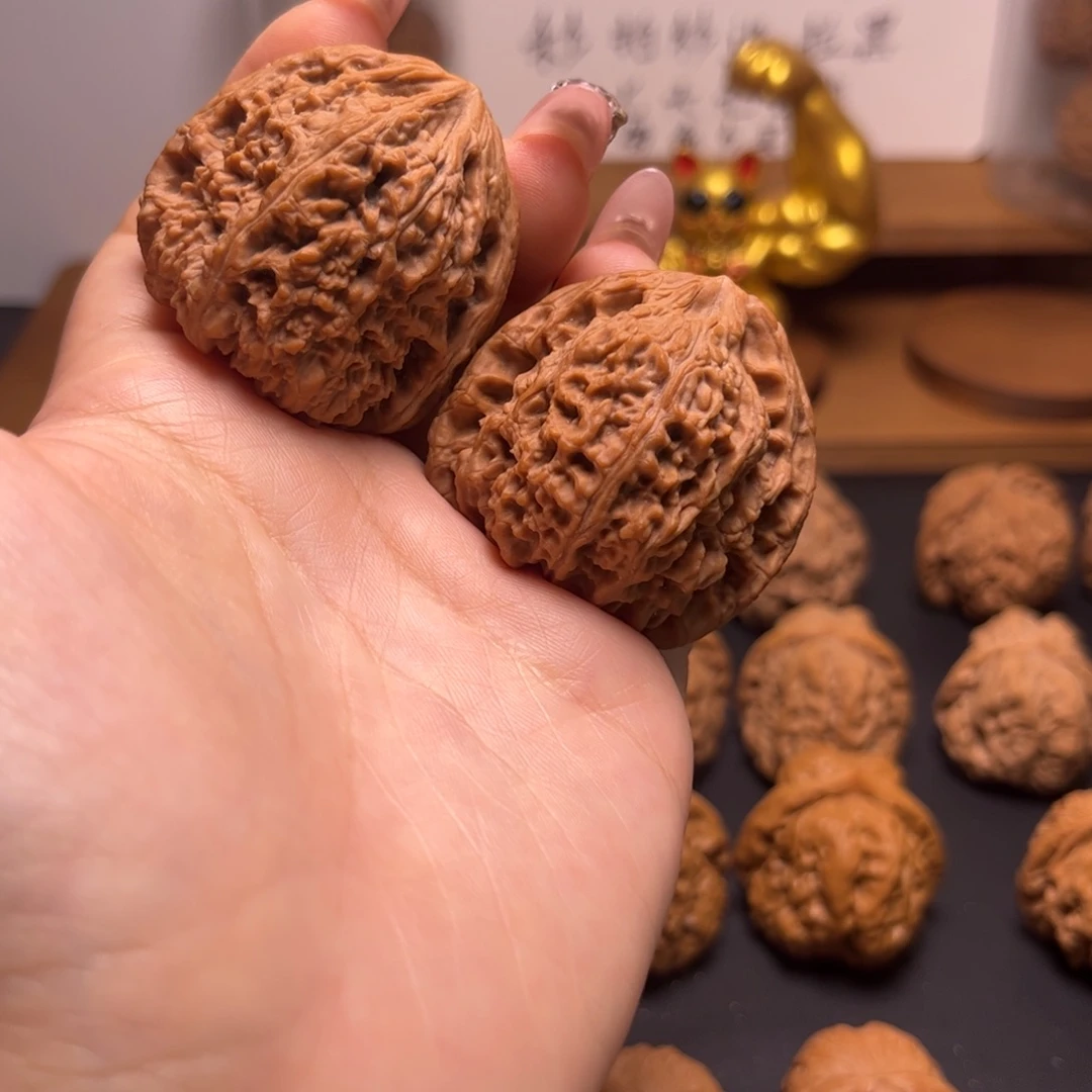 把件文玩核桃南疆石42全