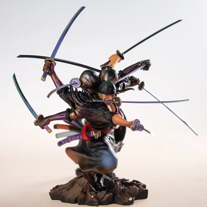 海贼POP索隆九刀流动漫手办模型