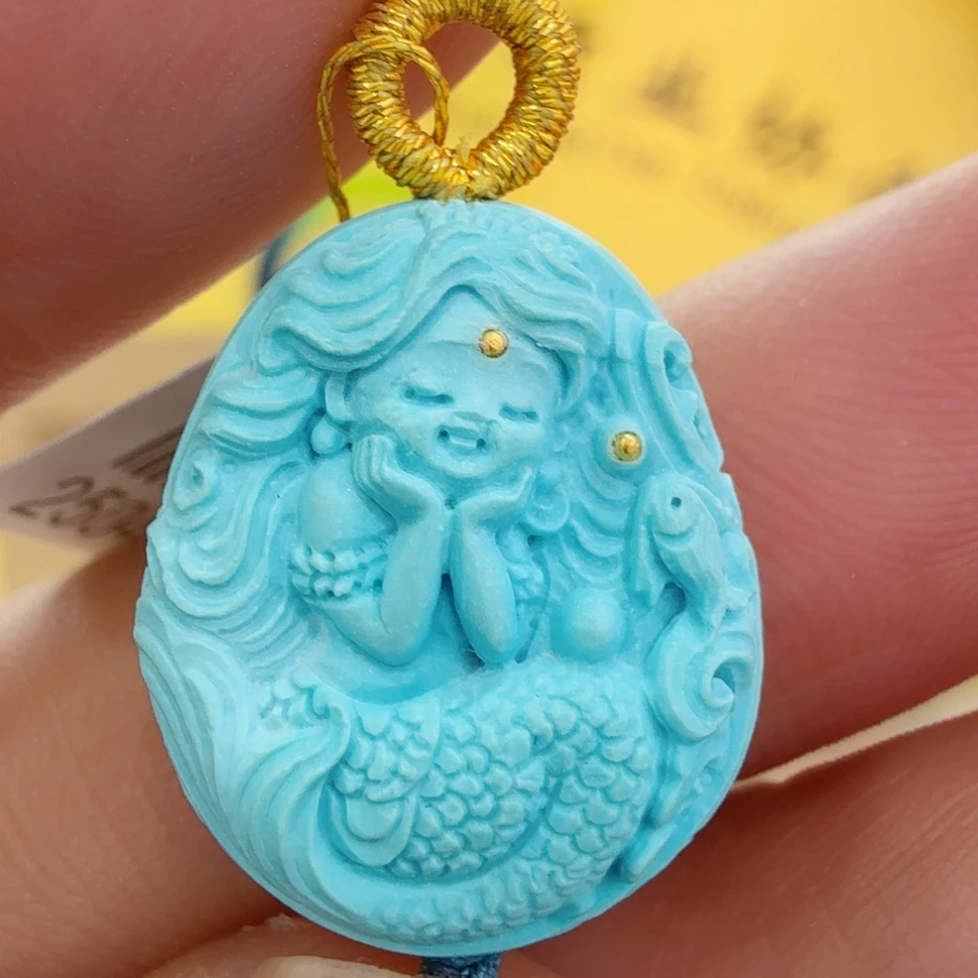 绿松石未镶嵌配饰