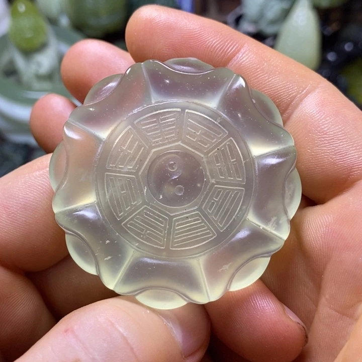 岫玉未镶嵌岫玉挂件