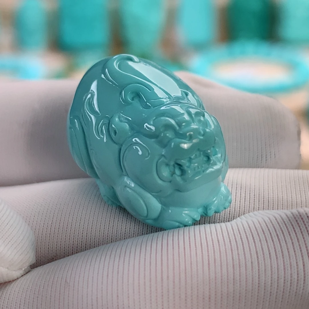 绿松石挂件未镶嵌