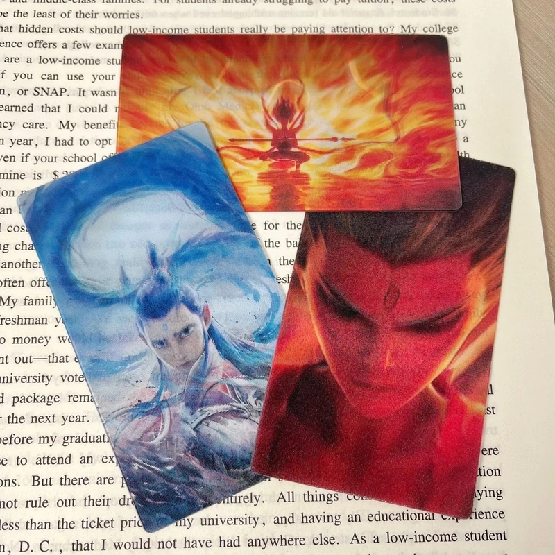 哪吒之魔童闹海周边哪吒3D光栅卡超好看高颜值小众礼物卡送朋友