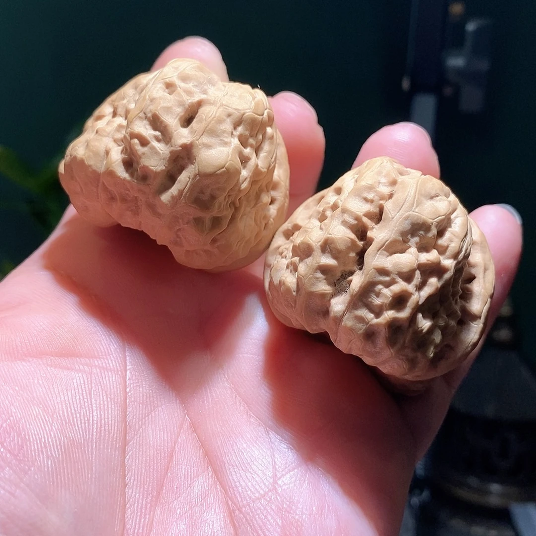 把件文玩核桃47肚蛤蟆头