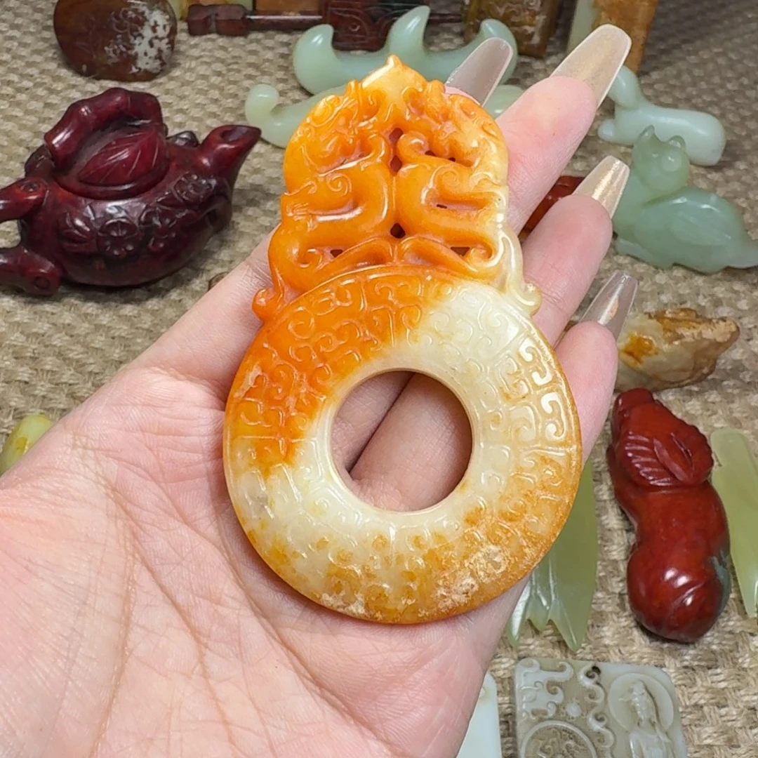 吊坠白玉菩提挂件
