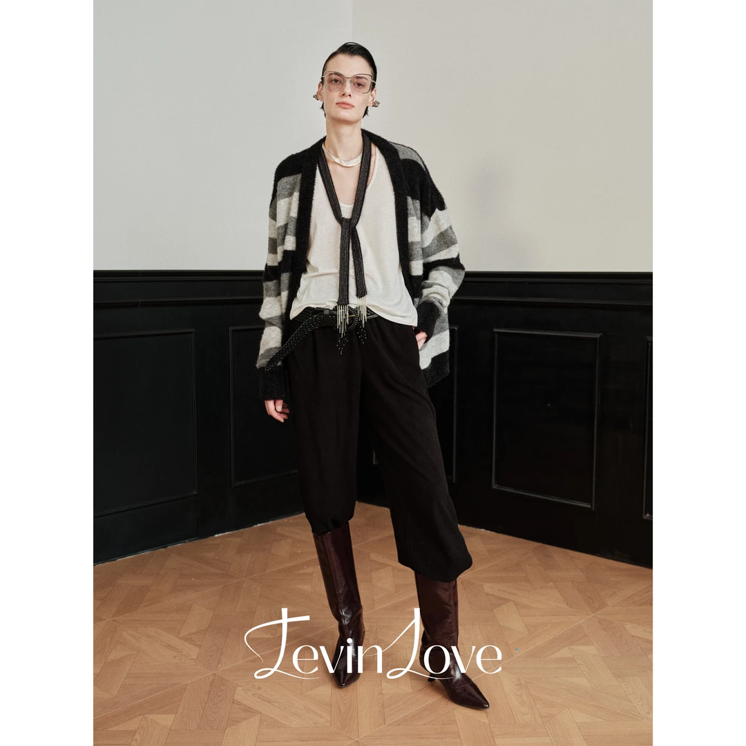 LEVIN LOVE 设计师款针织开衫 LL25AW092219