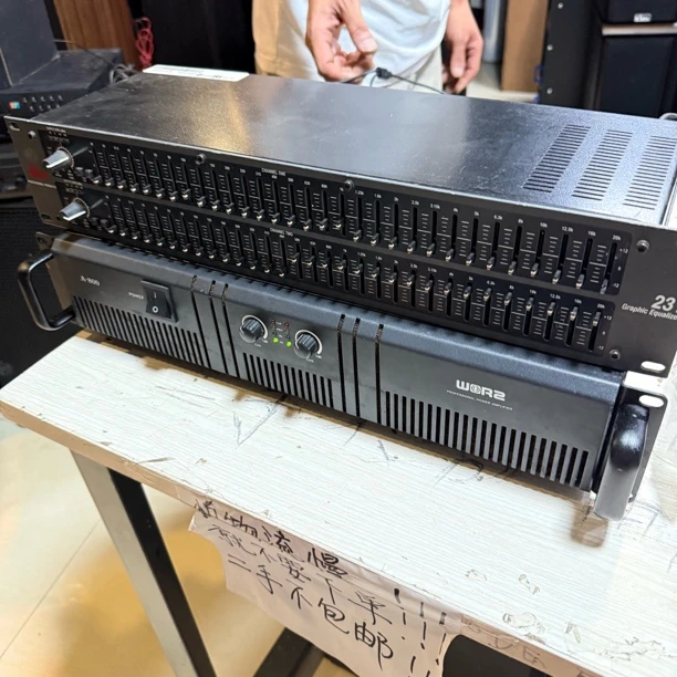 8新  8新 二手dbx均衡器 断一点按键 运费自理 不包退换