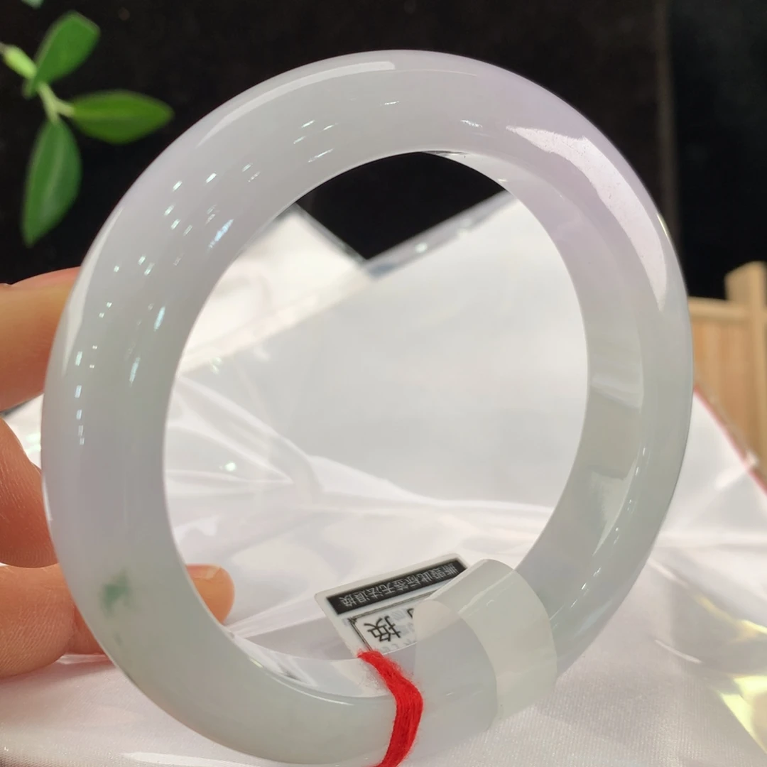 翡翠手镯未镶嵌62圈口0031