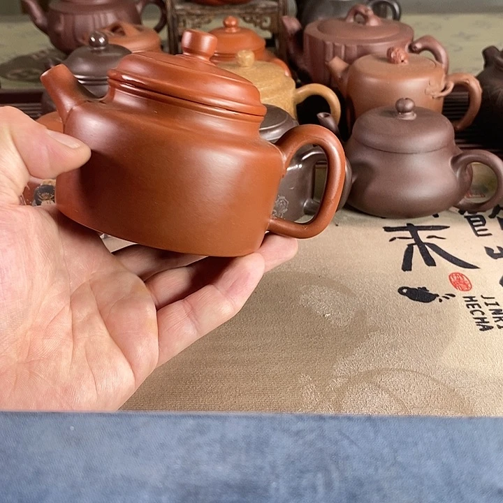 茶壶段泥紫砂的微瑕