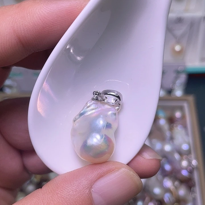 颈饰合金淡水珍珠70