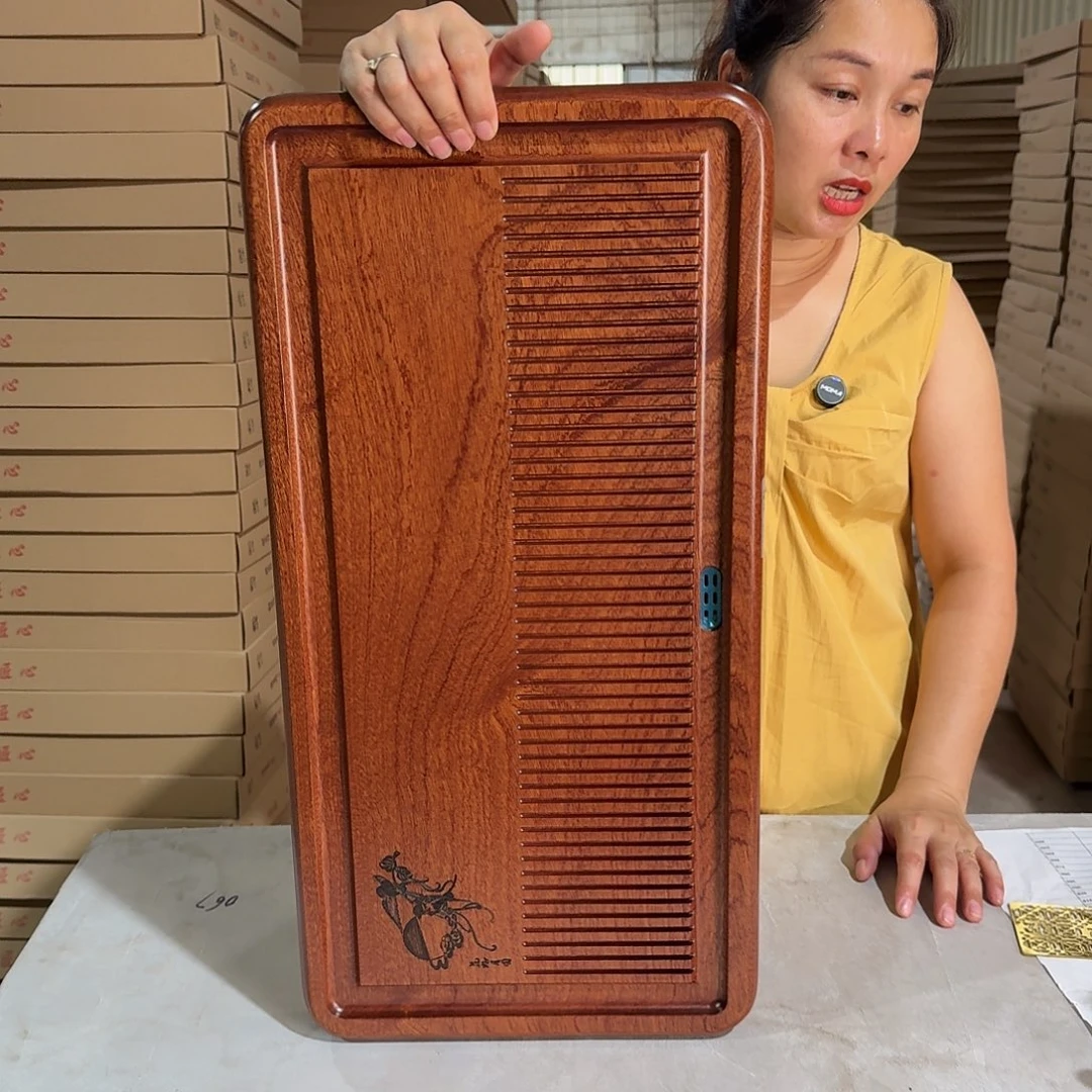 花梨木茶盘60*30尺寸
