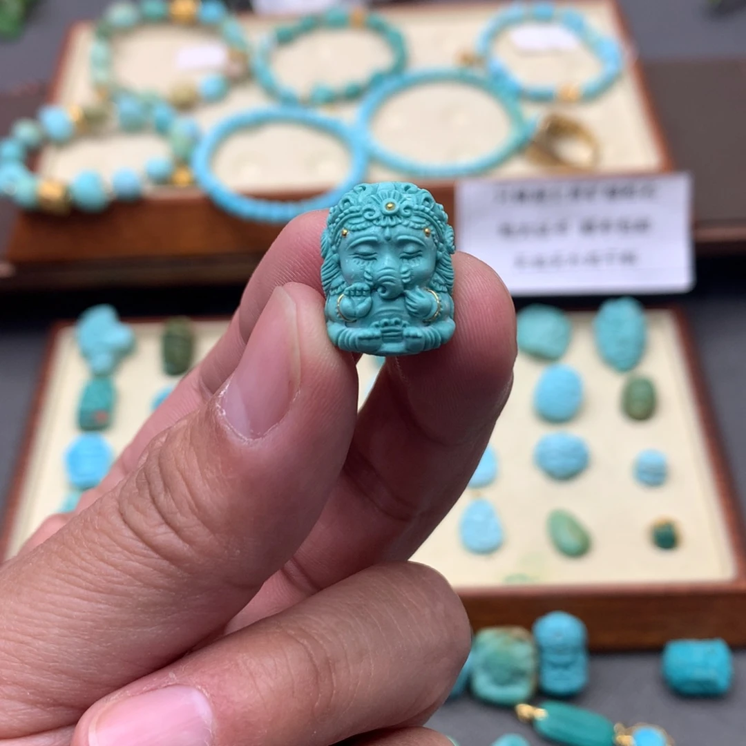 绿松石17未镶嵌配饰