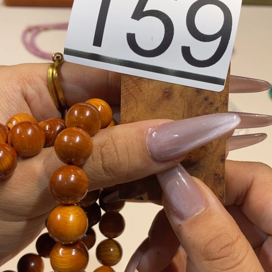 木圆珠圆雕手工串159