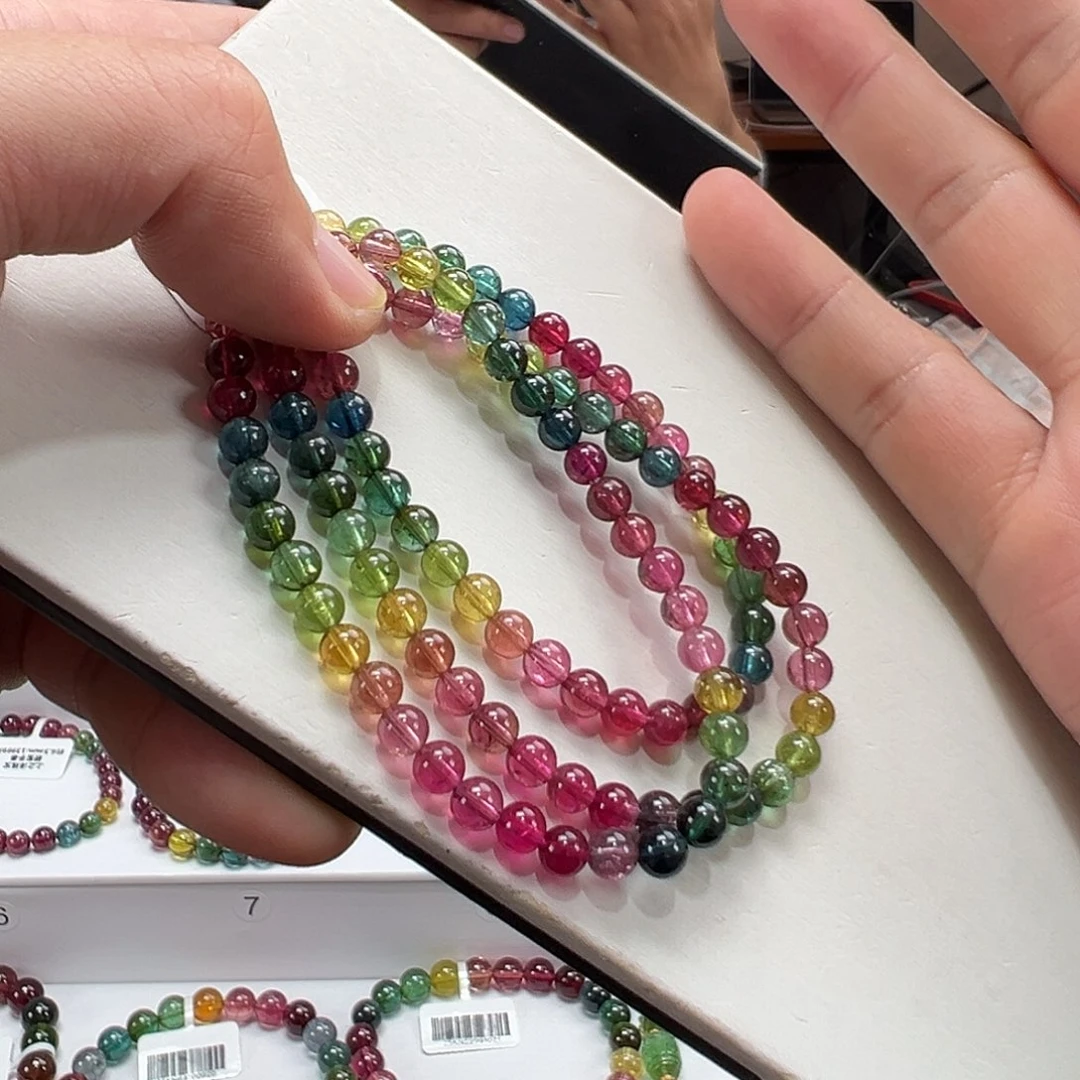 未镶嵌手串碧玺5.4mmmmmmmmmm