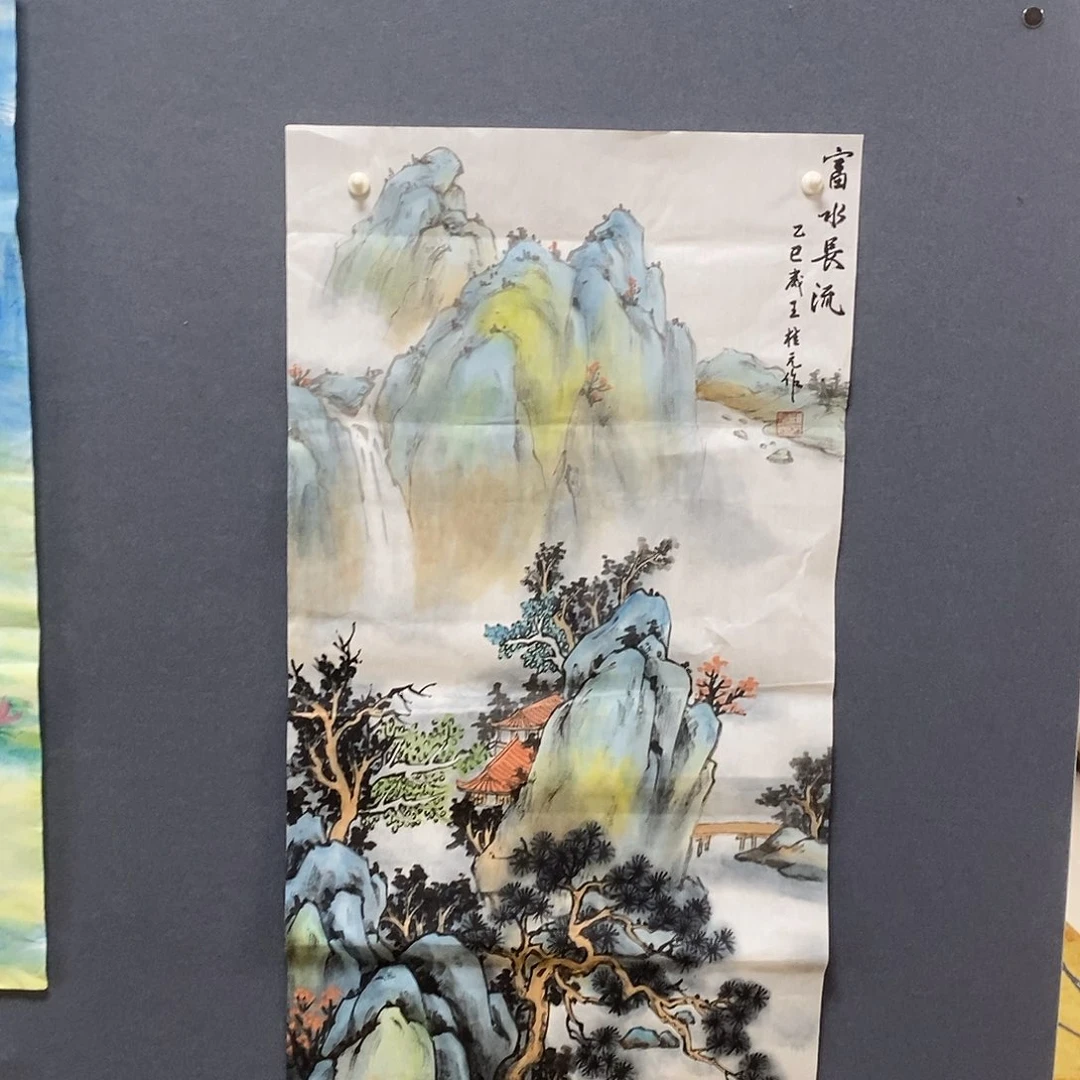 丽****国画王桂元50.100手绘画芯