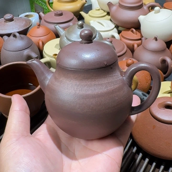 茶壶紫砂中槽清梨型230cc