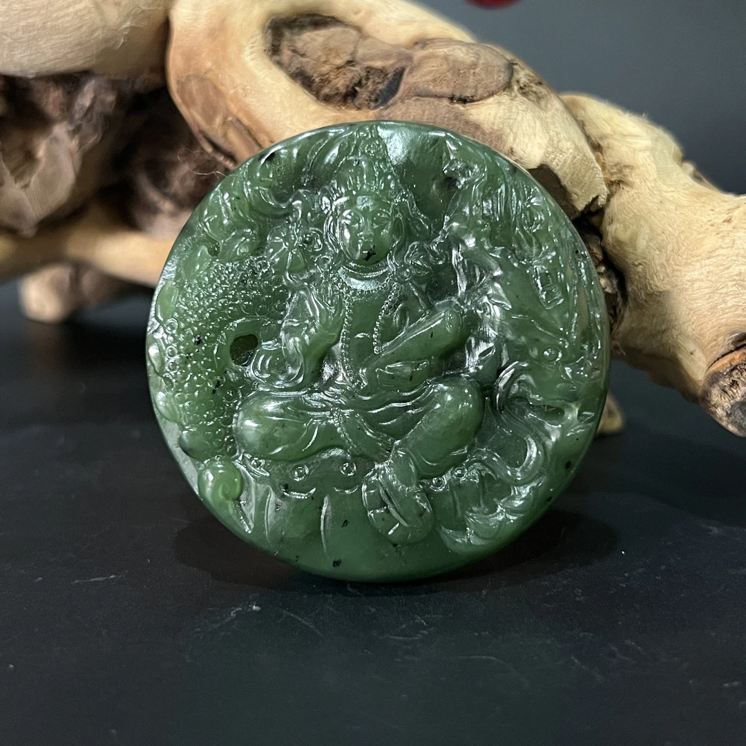 0717GC107和田玉挂件