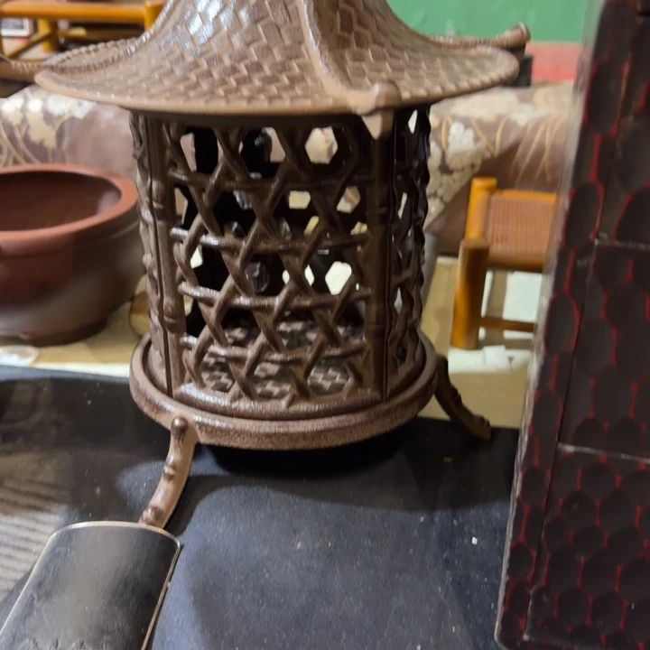 老***仓铁中古工艺品摆件