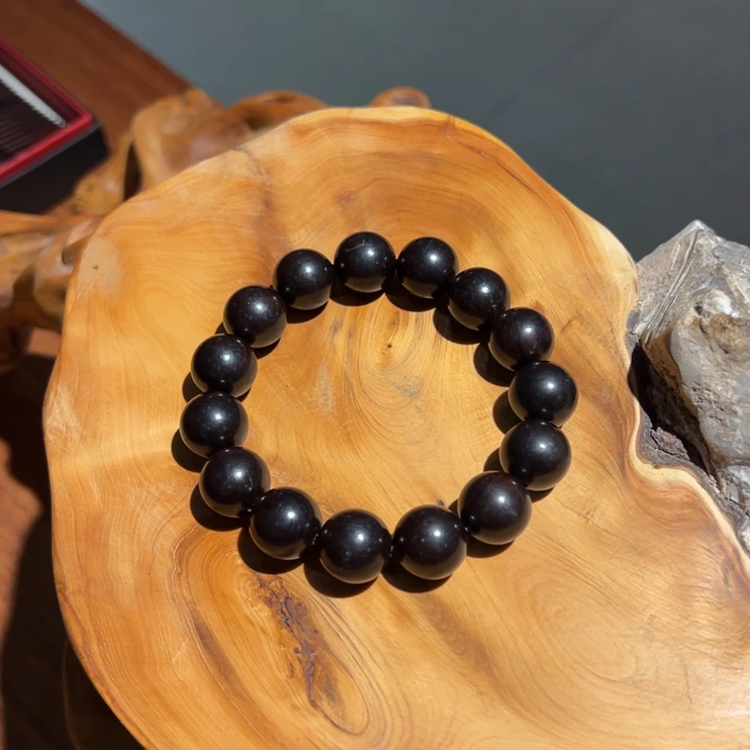 黑酸枝木类成套家具紫光檀1.5圆珠单圈