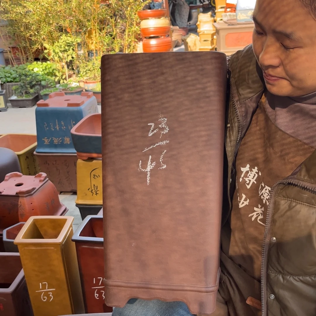 紫砂花盆盆景艺术