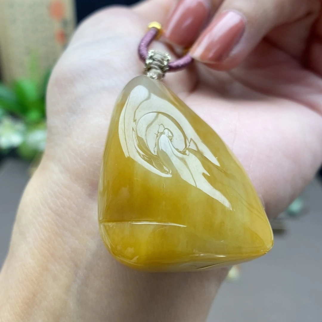 翡翠未镶嵌颈饰吊坠6