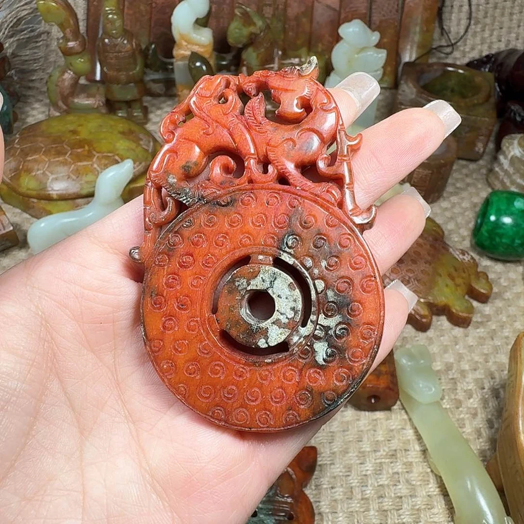 白玉菩提吊坠挂件