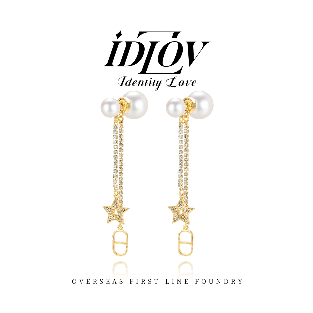 IDLOVE★尼河日照星空耳坠 G0593