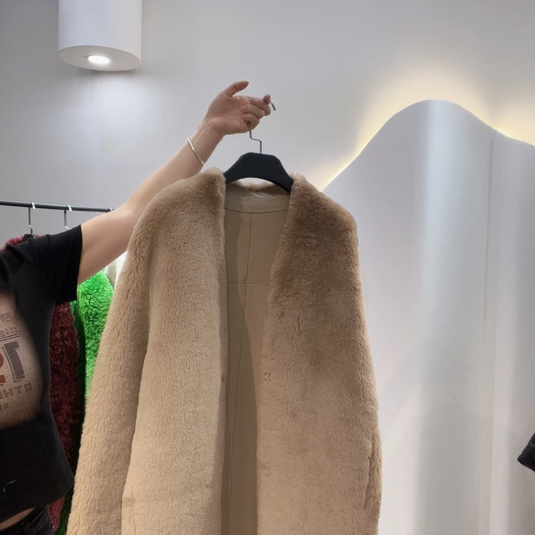 小***刘真皮皮毛一体外套008