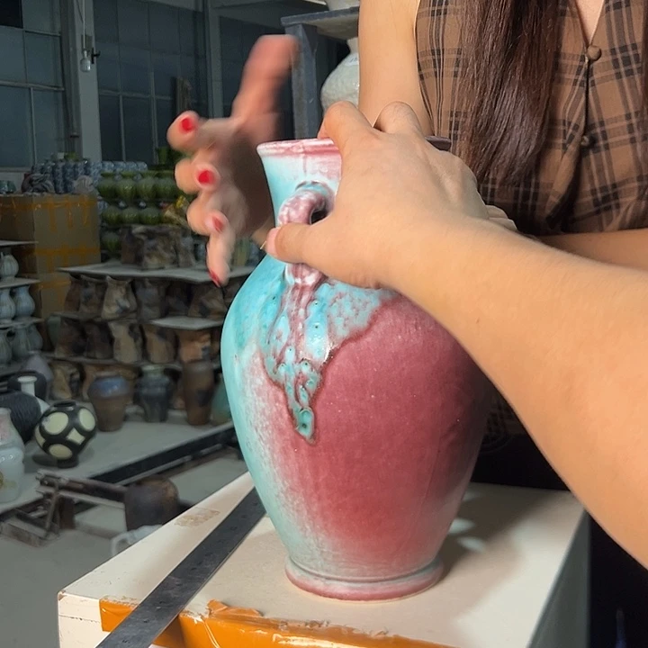 景德镇陶瓷花瓶微瑕介意勿拍