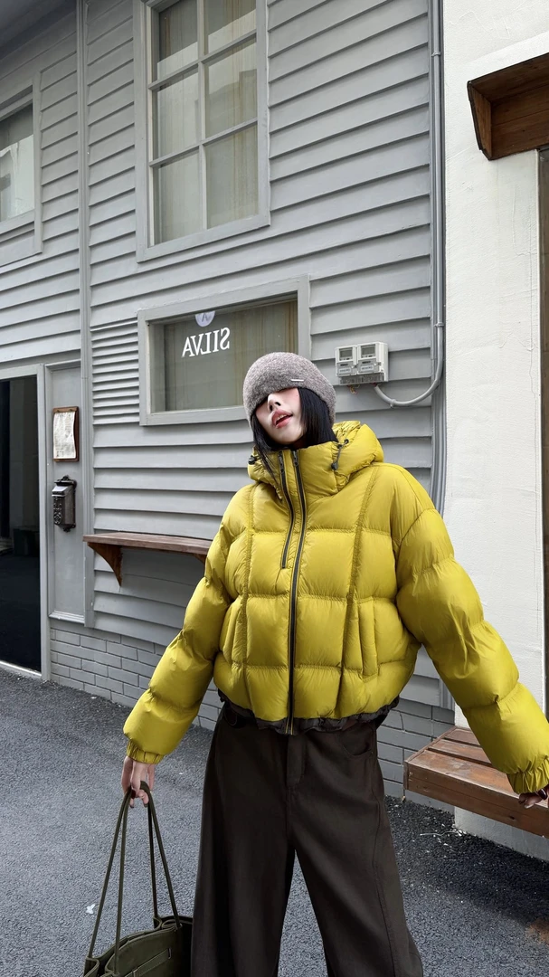 9858安心羽绒90白鸭绒+扫码溯源羽绒服短款