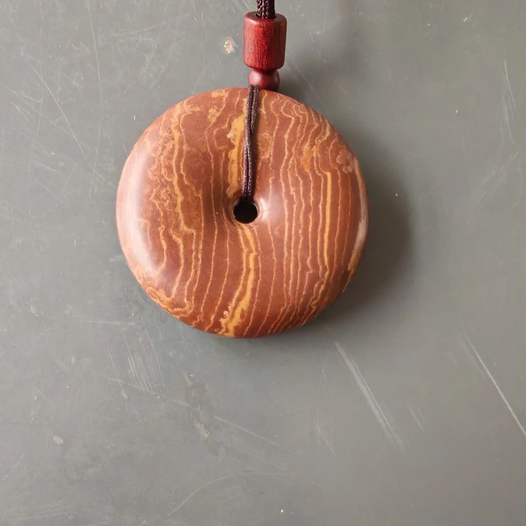 泗水砭石文化馆平安扣生物电