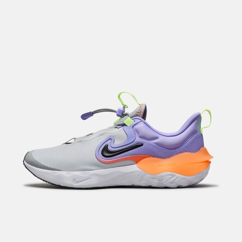 NIKE/耐克 Run Flow 女子大童低帮复古休闲运动跑步鞋 DR0472-002