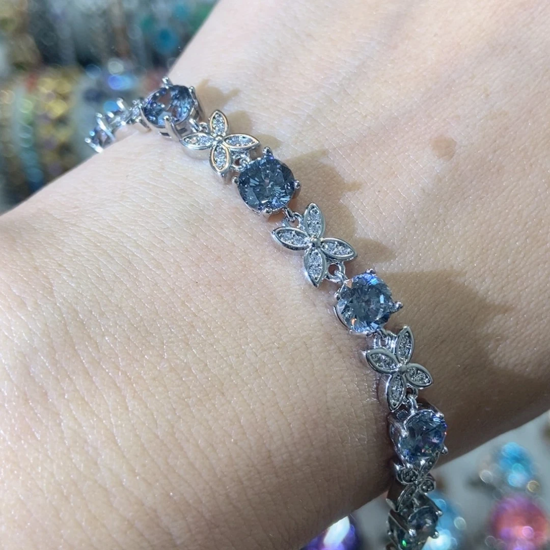 6锆石（处理）手链