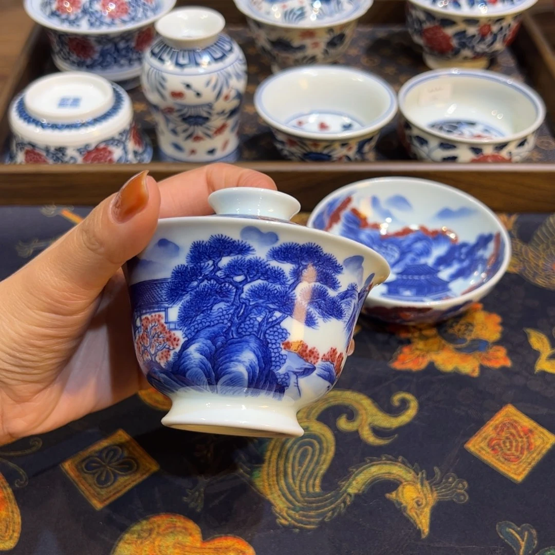 景德镇陶瓷手工手绘