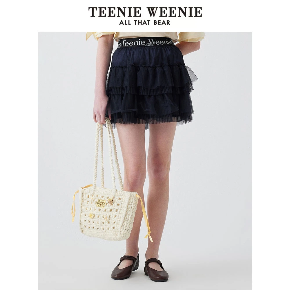 *TeenieWeenie小熊半身裙25活力俏皮蛋糕裙少女蓬蓬裙TTWH252403T