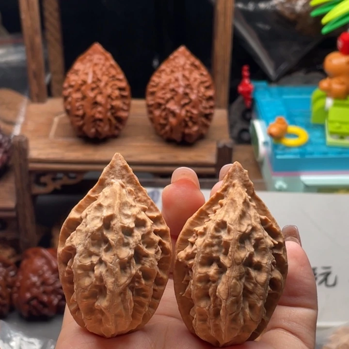 文玩核桃把件白云26