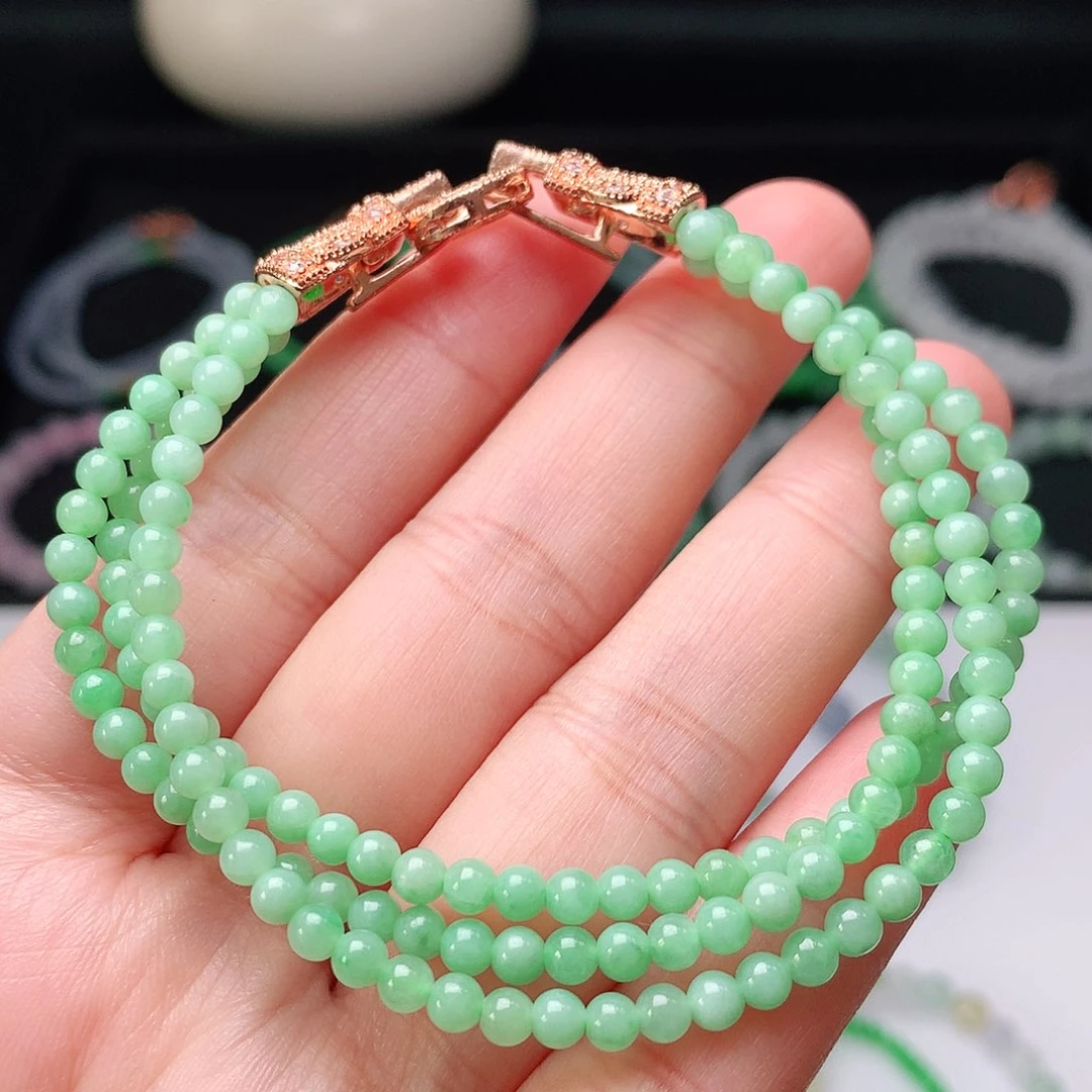 翡翠手链未镶嵌翡翠