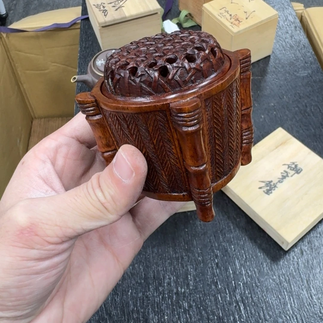 木日本中古工艺品摆件