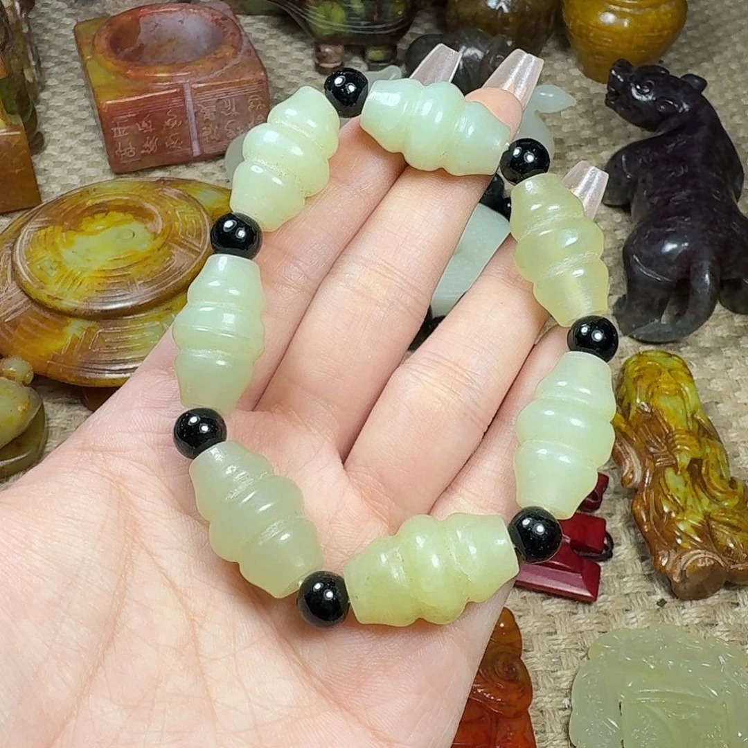 白玉菩提吊坠挂件