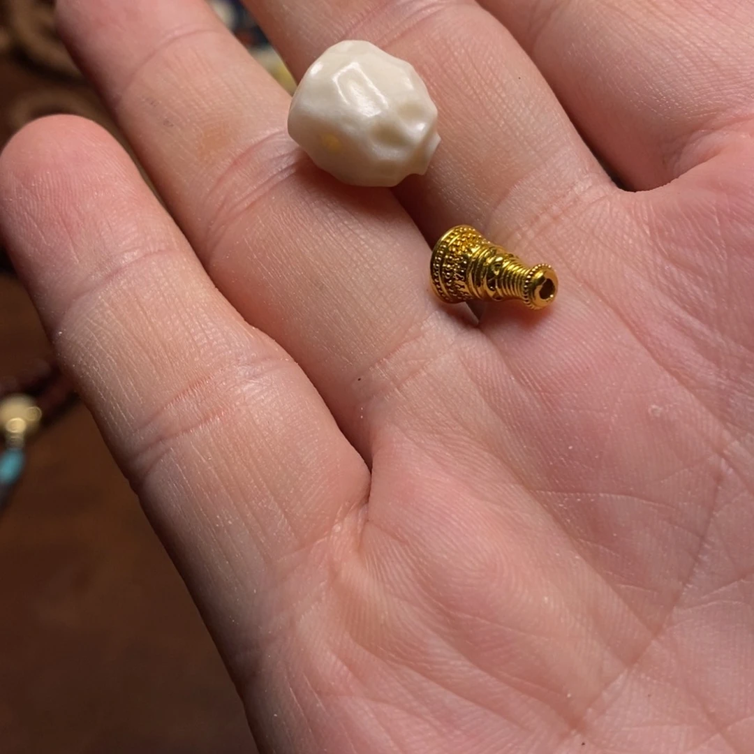 金刚菩提手串白驼骨三通