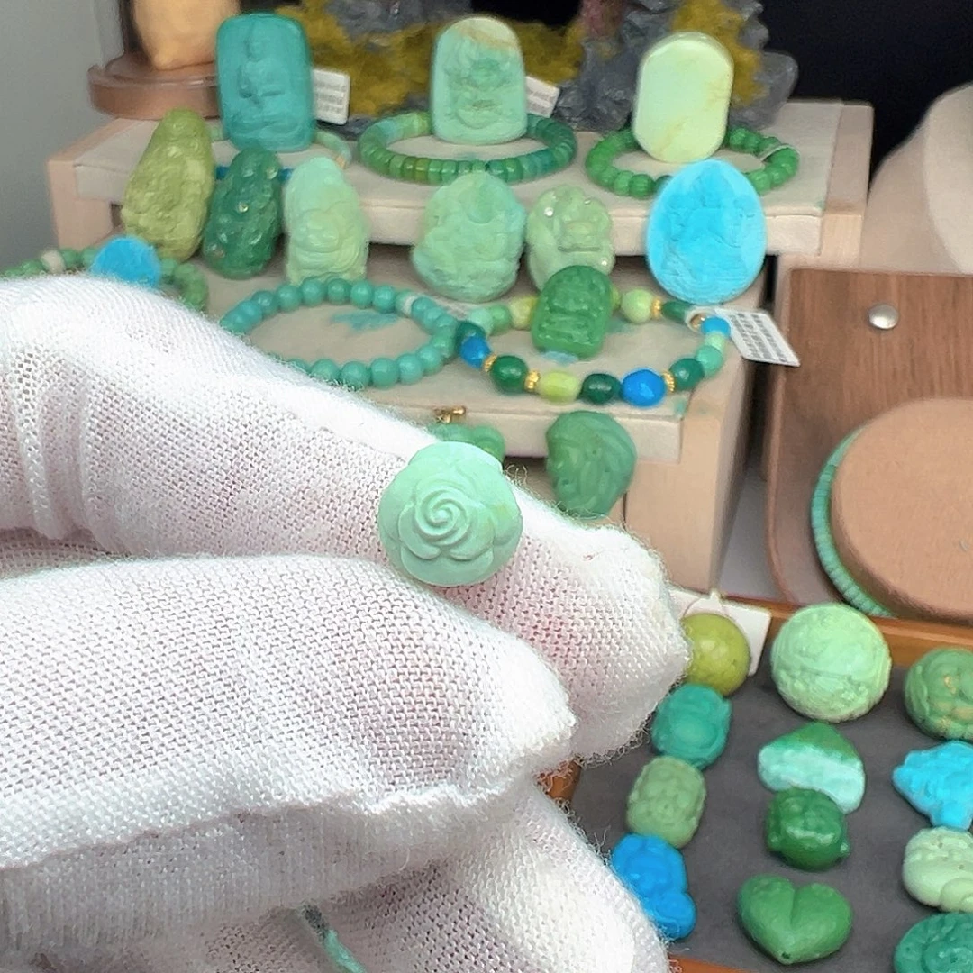 绿松石未镶嵌主播夏