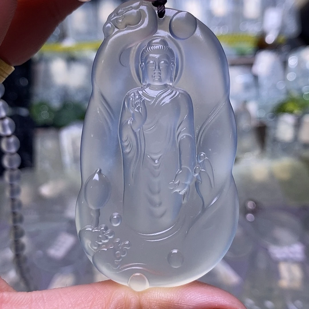 蛇纹石玉颈饰未镶嵌石*，