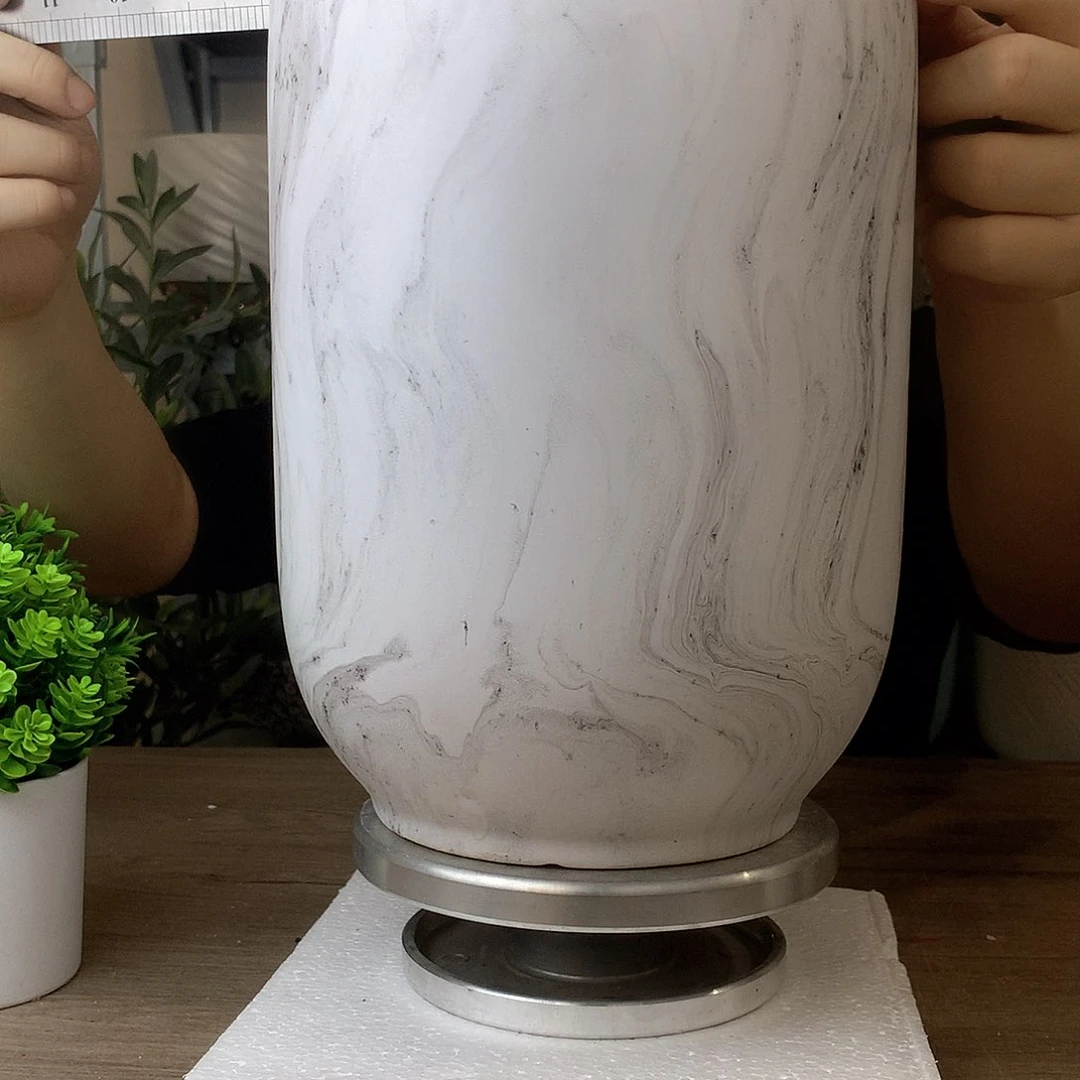 红陶微瑕/飞丝大理石纹理19x24一个花盆