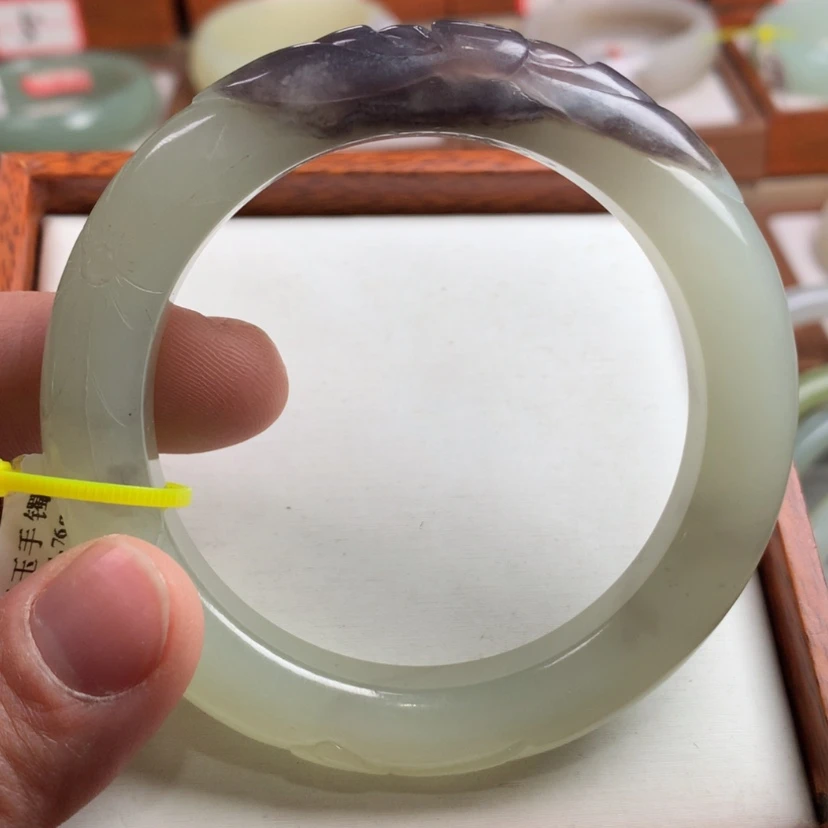 【闪购商品】和田玉手镯未镶嵌57.3